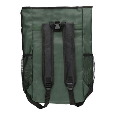 rPET polyester (600D) roll-top backpack Yani black | No Branding | not available | not available