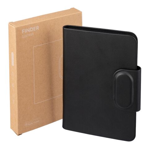Recycled PU passport holder Mavi black | No Branding | not available | not available