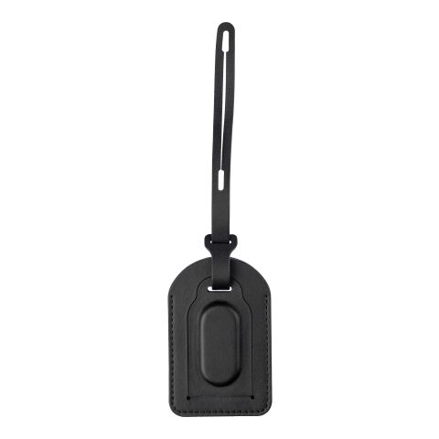Recycled PU luggage tag Isen black | No Branding | not available | not available