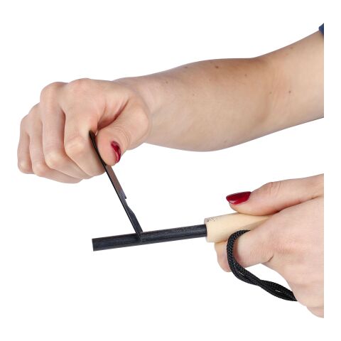 Stainless steel firestarter rod Azra brown | No Branding | not available | not available