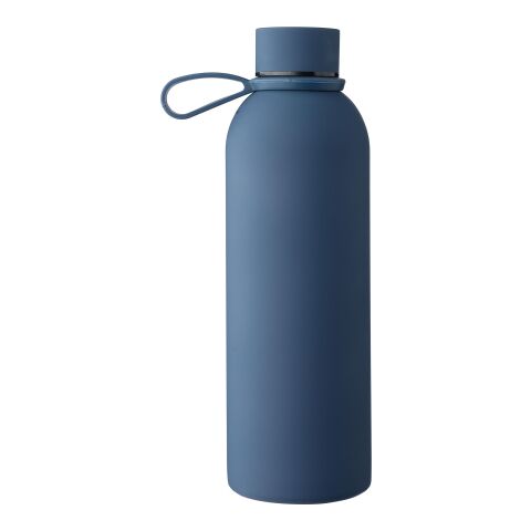 Recycled stainless steel double-walled drinking bottle (500 ml) Sena white | No Branding | not available | not available