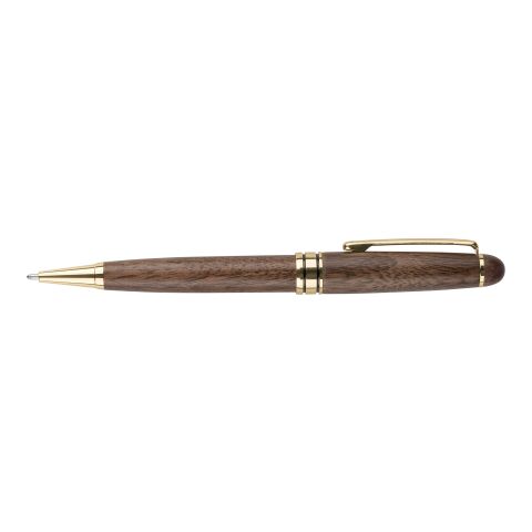 Walnut wooden pen set Adelina brown | No Branding