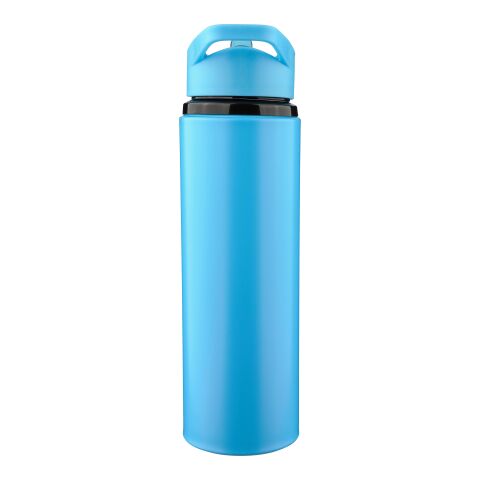 Recycled stainless steel drinking bottle (500 ml) Zeno light green | No Branding