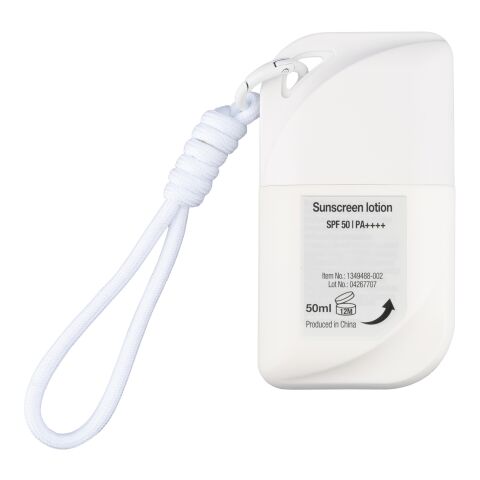 PP cassette (50 ml) sunscreen lotion Eitan white