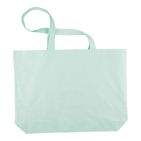 Oeko-Tex® cotton (140 gsm) shopping bag Tarin pastel green | No Branding