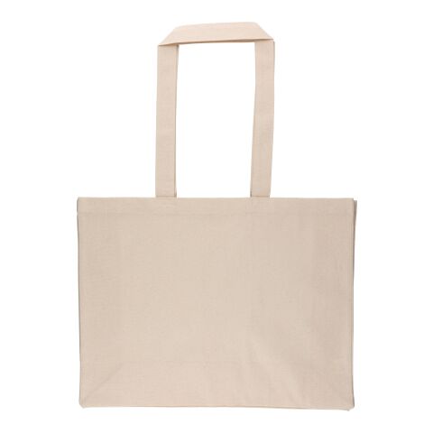 Oeko-Tex® cotton (180 gsm) shopping bag Novi khaki | No Branding