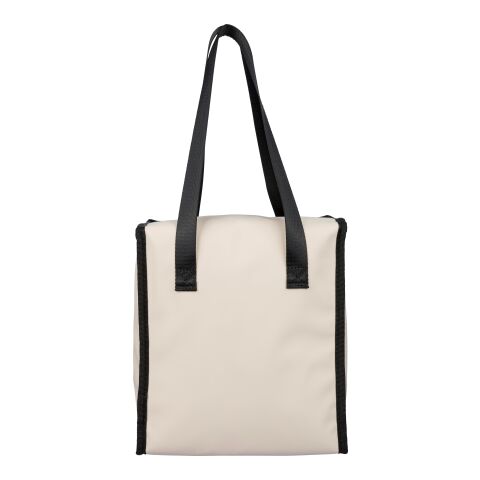 Recycled PU cooler bag Adira beige | No Branding