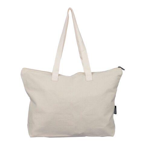 Recycled polycotton (330 gsm) tote bag Malina blue | No Branding