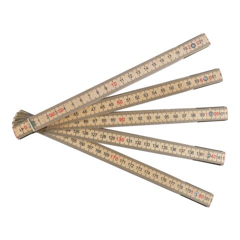 Birchwood foldable ruler Ezio brown | No Branding | not available | not available