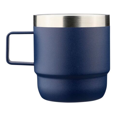 Recycled stainless steel double-walled cup (180 ml) Lilia blue | No Branding