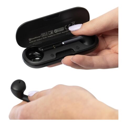 Brandcharger wireless earbuds Aria gun metal | No Branding | not available | not available