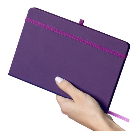 Recycled notebook A5 Bloom purple | No Branding | not available | not available