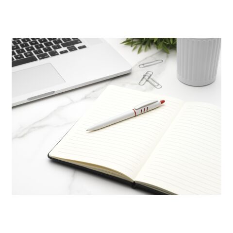 Stilolinea S30 plastic ballpen white/orange | No Branding | not available | not available