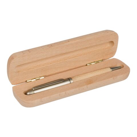 Beechwood ballpen Tobias brown | No Branding | not available | not available