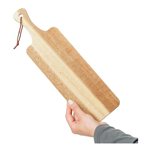 Cutting board Walter | Recycled acacia | With handle brown