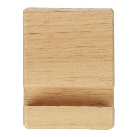 Phone holder Nyla | Recycled wood brown