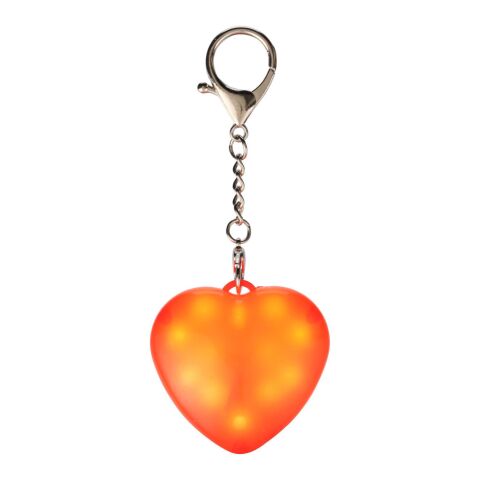 Key chain with light Gleamo | Heart shape red