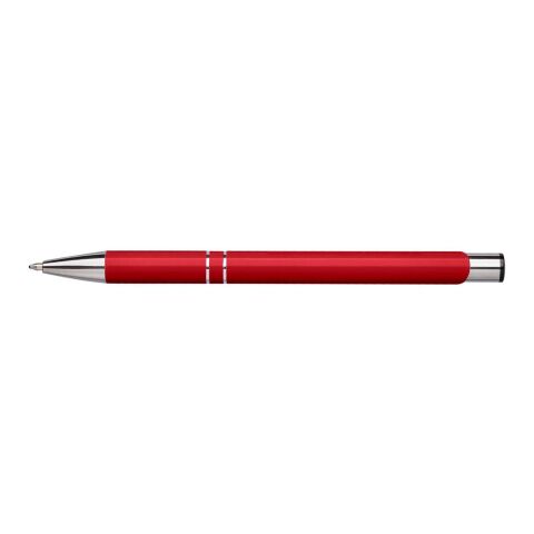 Aluminium ballpen Albacete red