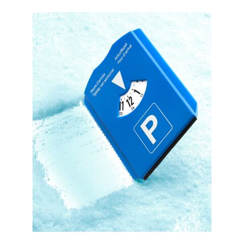 Plastic 2-in-1 parking disc Teddie cobalt blue