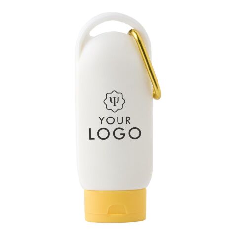 PE sunscreen lotion bottle Erin white