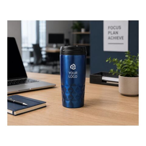 Stainless steel mug Lorraine silver