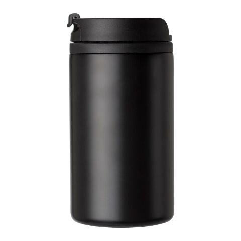 Stainless steel double walled cup Gisela black
