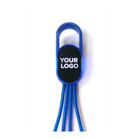 4-in-1 Charging cable set Idris blue