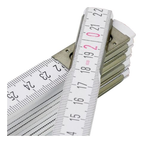 Wooden Stabila foldable ruler Jason white