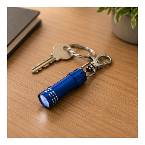 Aluminium 2-in-1 key holder Anna red
