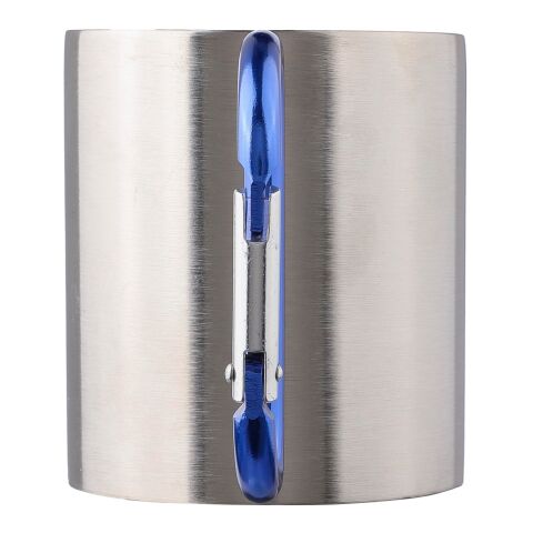 Stainless steel double walled mug Nella black