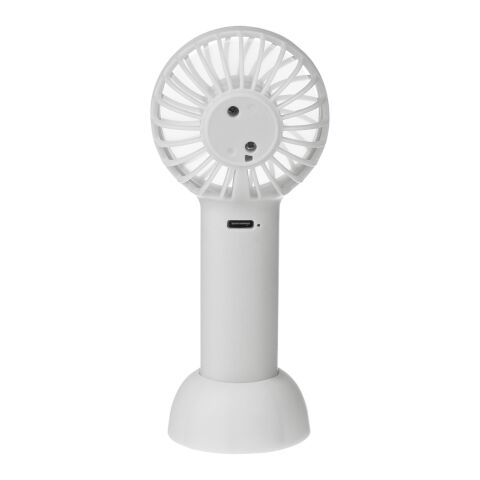 ABS electric hand fan Oren light blue