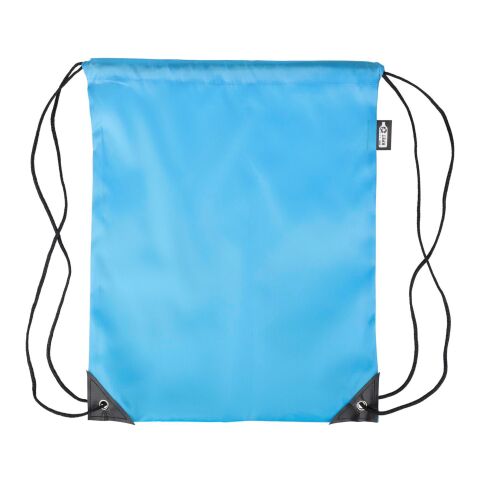 rPET polyester (210D) drawstring backpack Calix cobalt blue