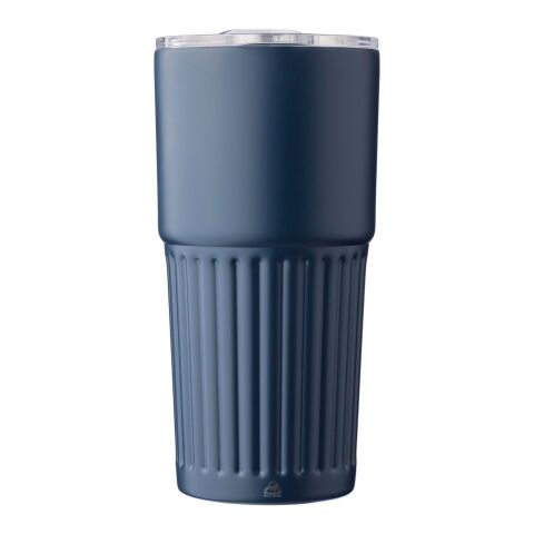 Recycled stainless steel double-walled drinking mug (500 ml) Kael burgundy