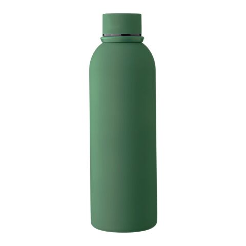 Recycled stainless steel double-walled drinking bottle (500 ml) Sena white