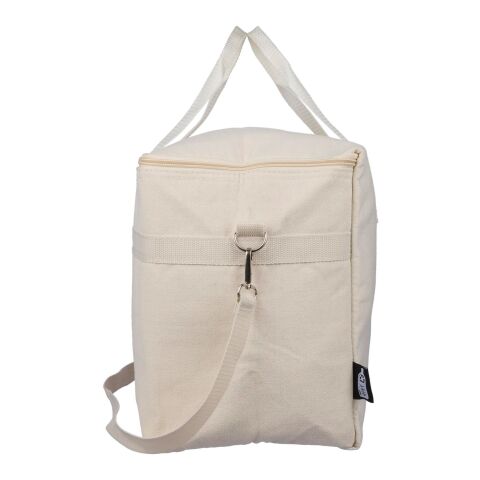 Recycled polycotton (330 gsm) cooler bag Luz beige