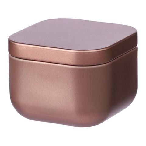 Metal candle Laurie rose gold
