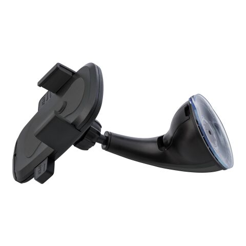 Plastic mobile phone holder Laurine black | No Branding | not available | not available