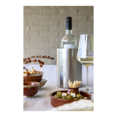 Wine cooler Jeremias, stainless steel silver | No Branding | not available | not available