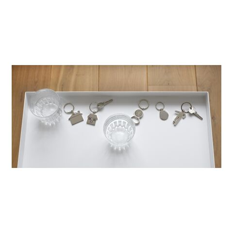 Metal key holder Mika silver | No Branding | not available | not available