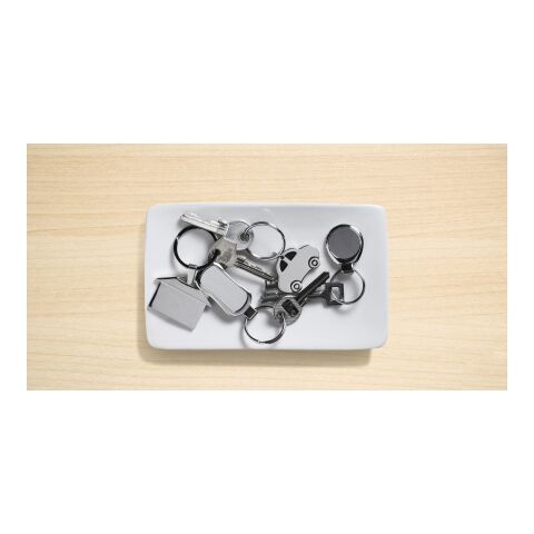 Metal key holder Beatrice silver | No Branding | not available | not available