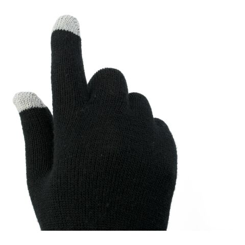 Polyester gloves Elena black | No Branding | not available | not available