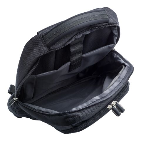 Polyester (1680D) backpack Ivan black | No Branding | not available | not available