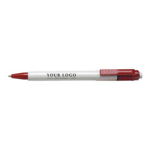 Stilolinea Baron pen with coloured clip red | No Branding | not available | not available