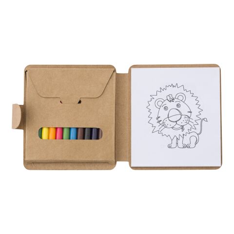 Cardboard colouring set Marlon custom/multicolor | No Branding | not available | not available
