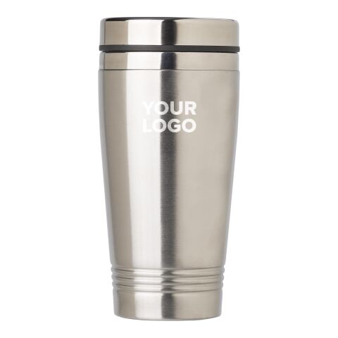Stainless steel drinking mug (450 ml) Velma white | No Branding | not available | not available