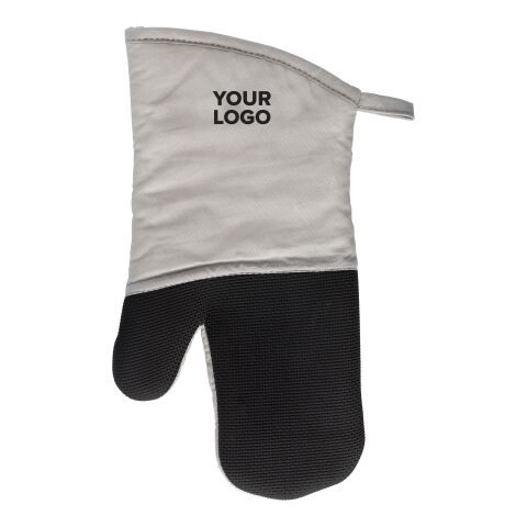 Cotton oven mittens Elsie grey | No Branding | not available | not available