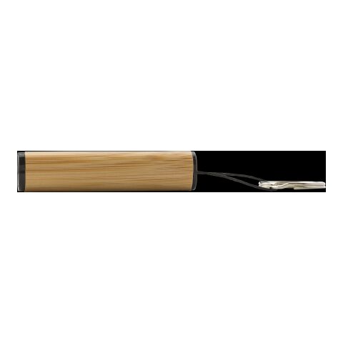Bamboo mini torch with keychain Ilse brown