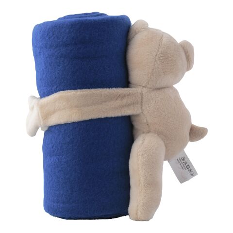 Plush toy bear with fleece blanket Owen black | No Branding | not available | not available