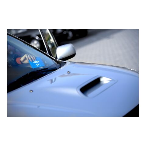 Plastic 2-in-1 parking disc Teddie cobalt blue | No Branding | not available | not available