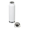 Thor 650 ml copper vacuum insulated sport bottle White | No Branding | not available | not available